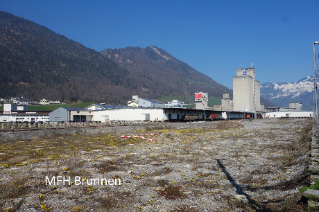Holcim Zementfabrik Brunnen Areal Nova Brunnen - Teilgeräumt, Vorschlag Teil-Bebauung ...
