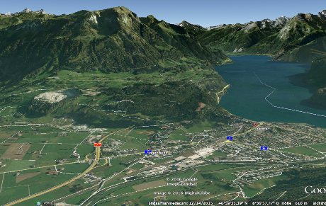 Brunnen Nova Hertipark Vierwaldstätter See