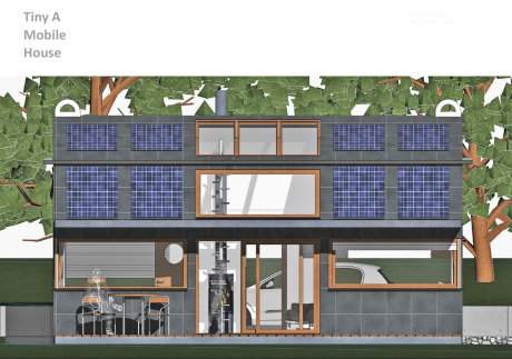 A Tiny Mobile House - Transportfähiges Haus