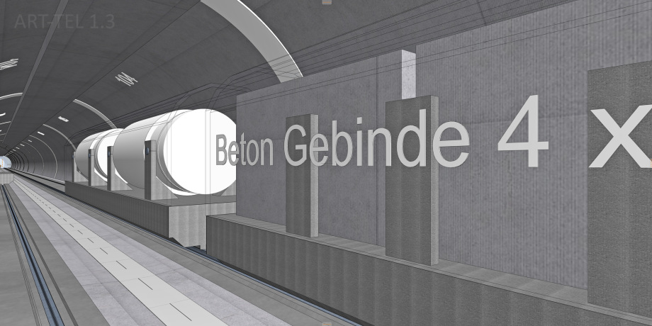 Castoren im ART-TEL - und alle LLW Gebinde