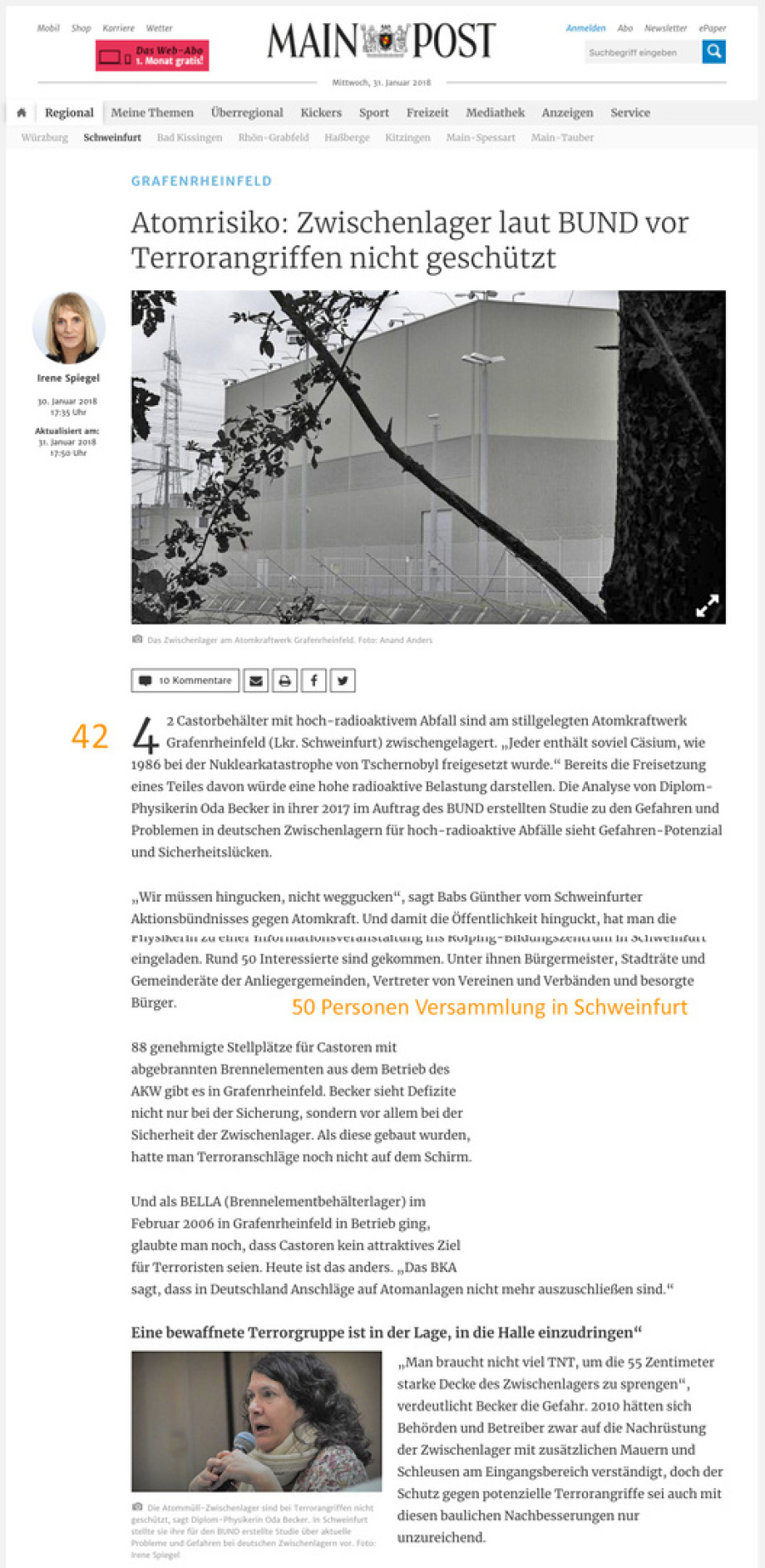 Main_Post_Irene_Spiegel_Oda_Becker_Babs_Günther_Grafenrheinfeld_ZWL_1