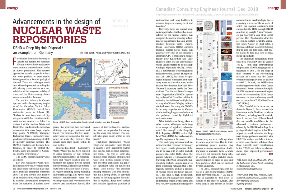 Canadian-Consulting-Engineer_DBHD_Article_nuclear_repository_rocksalt_deep_big_hole_disposal_Todd_Busch_Volker_Goebel