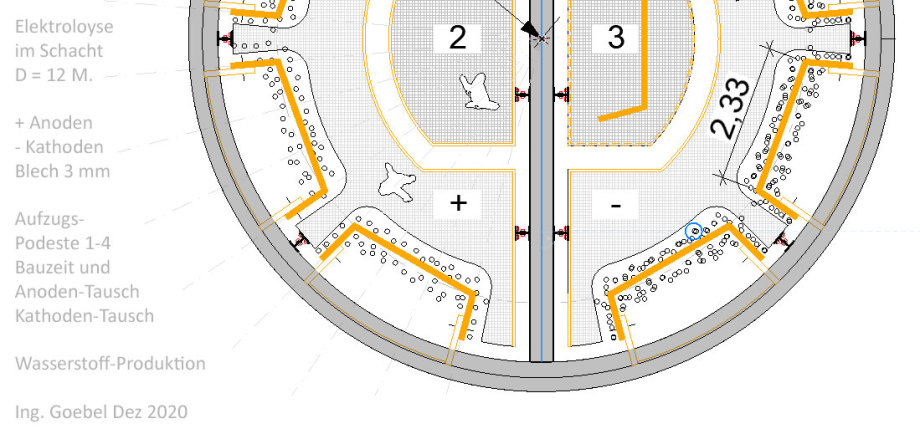 >>> Details_Floorplan_113_sqm_Construction_Elektrolysis-Shaft-Location_Ing_Goebel - Ring-Room - Wall - Anode - Cathode - Intermediate Levels for Construction - #Shaft #Electrolysis