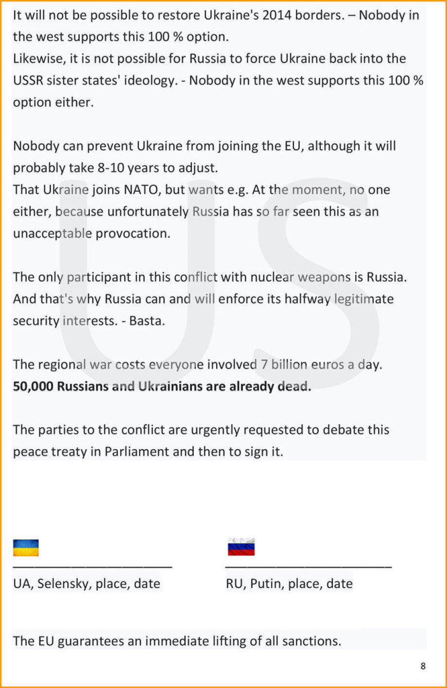 Peace Contract Russia Ukraine war - Page 2