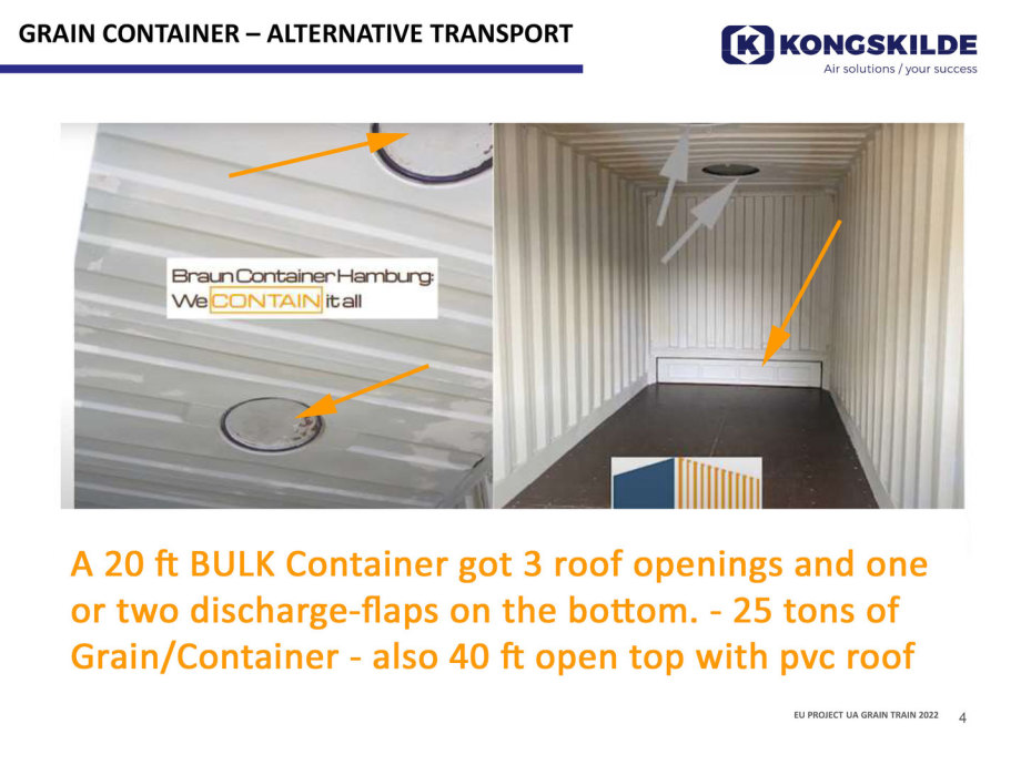 20 ft Bulk Container - 20 Fuss Buik Container