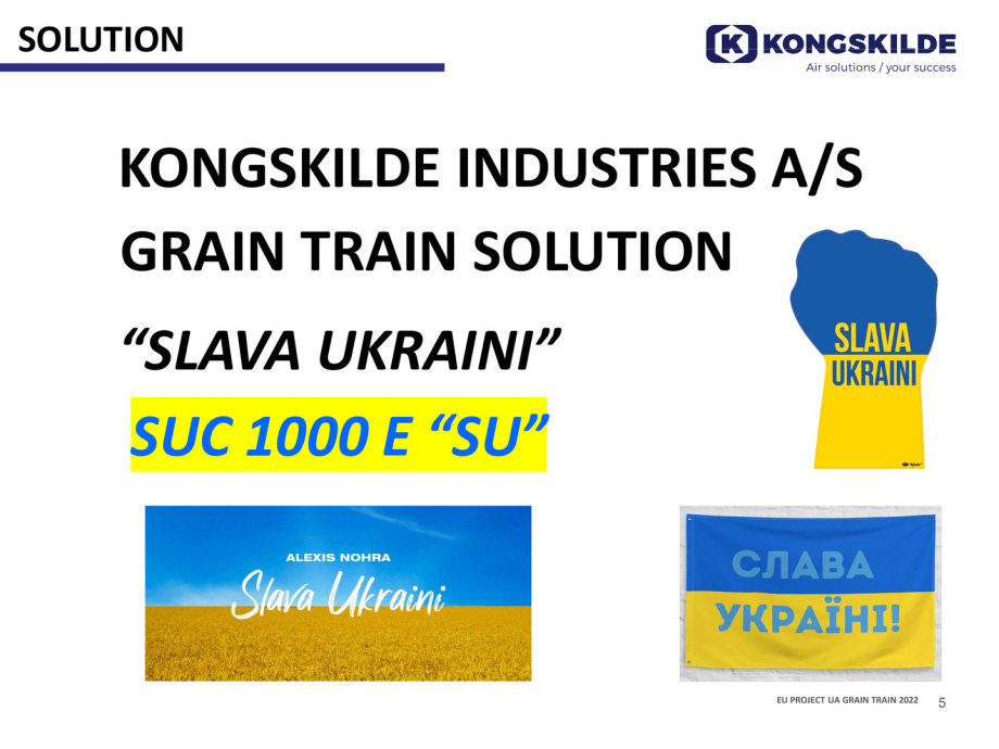 Solution Slava Ukraini Grain-Train