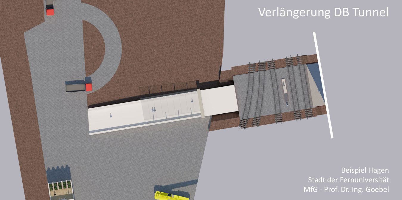 WESTSIDE - Tunnel - Verlängerung DB Personen Tunnel Hagen - Ingenieurbüro Goebel