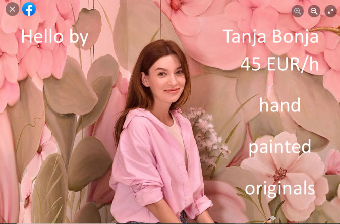 Tanja Bonja - Wand-Malerin Innen - Wandfüllende Bilder - Handarbeit - Tanja Bonja