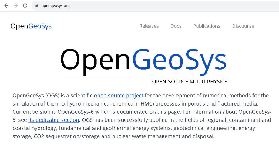 DBHD Endlager in Open Geo Sys rechnen / simulieren / visualisieren - open source Multi-Physics