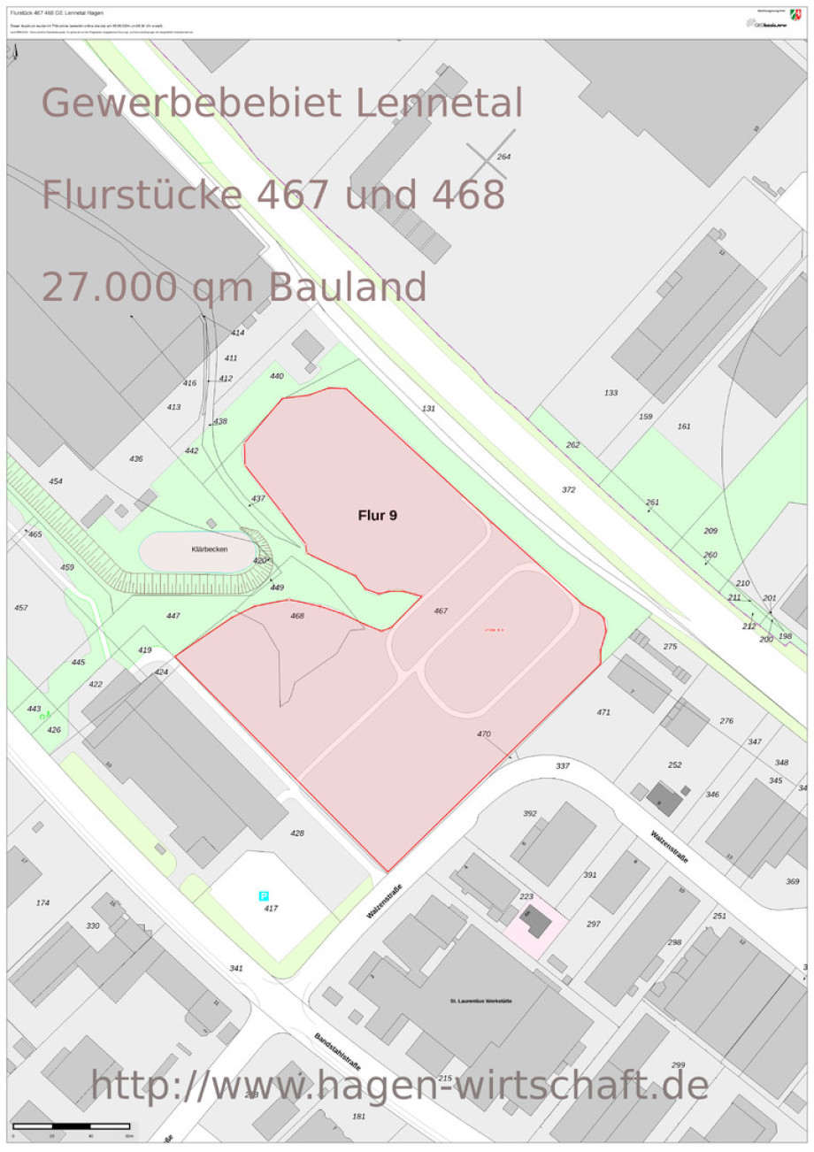 zu verkaufen Flurstücke 467 und 468 Lennetal Hagen
