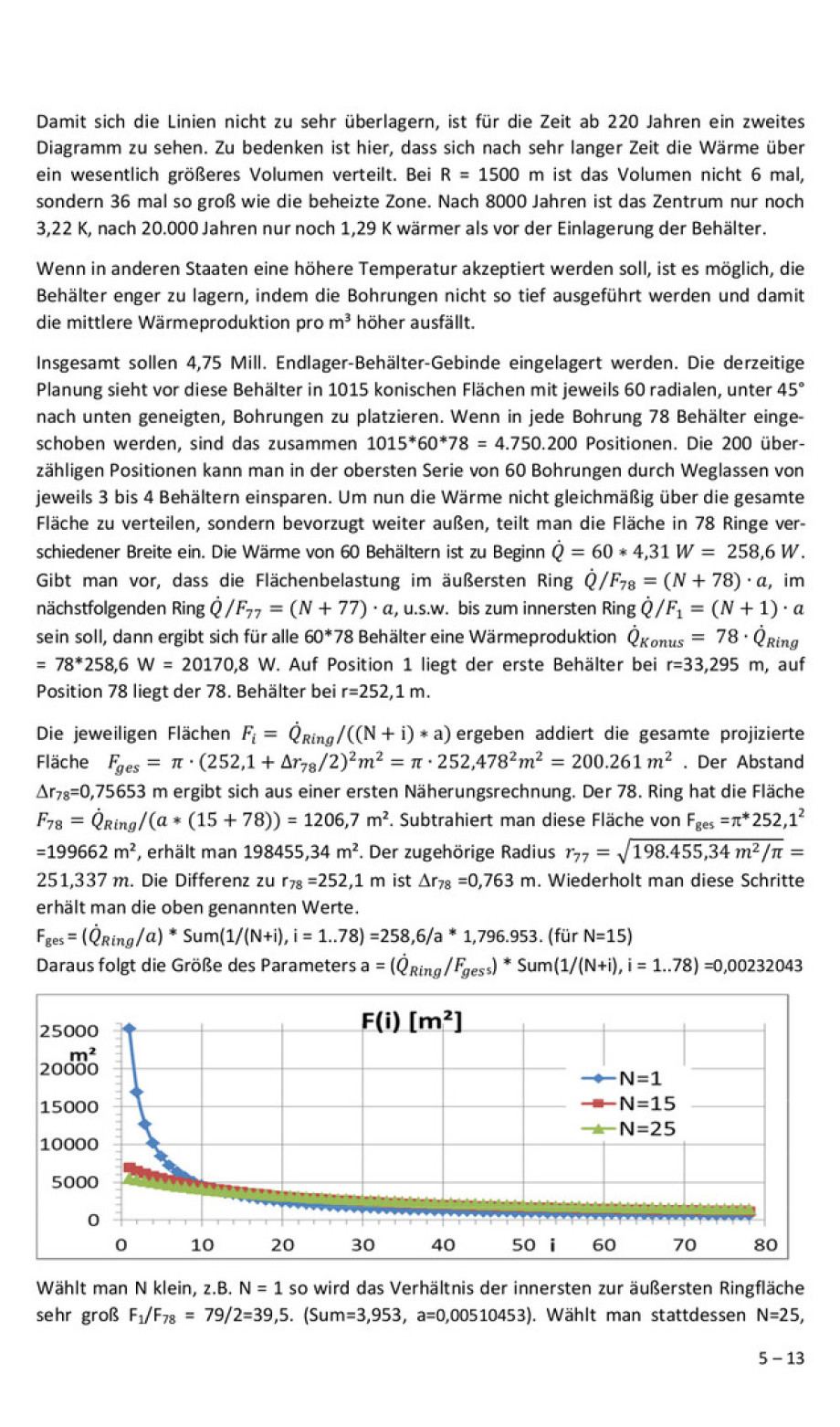 Finale Thermodynamik HLW Endlager DBHD 2.0.1 Tief-Steinsalz "Bei Beverstedt" - Berechnung Physiker Dr. Herres DE