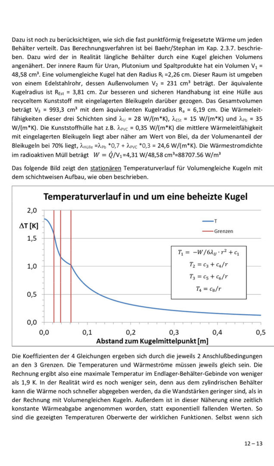 Finale Thermodynamik HLW Endlager DBHD 2.0.1 Tief-Steinsalz "Bei Beverstedt" - Berechnung Physiker Dr. Herres DE