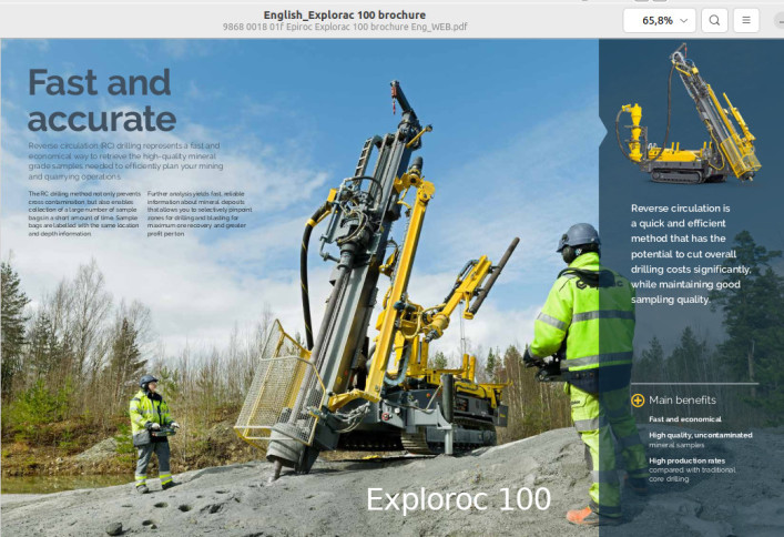 The first real drilling dragon - Vorgänger-Modell