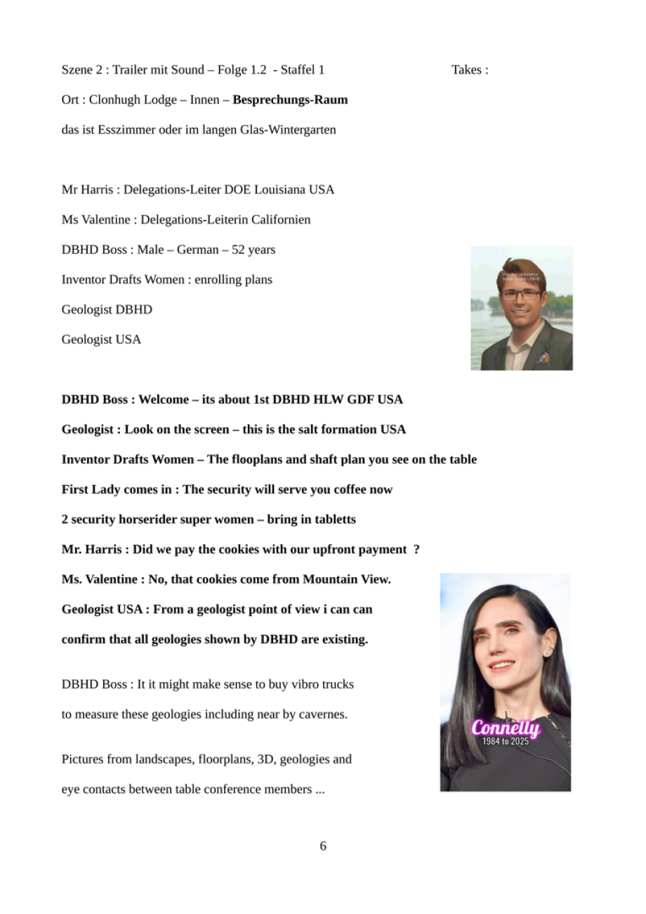 DBHD on Clonhugh Lodge - Film-Script - Drehbuch für Mehrteiler Film Clonhugh Lodge DBHD