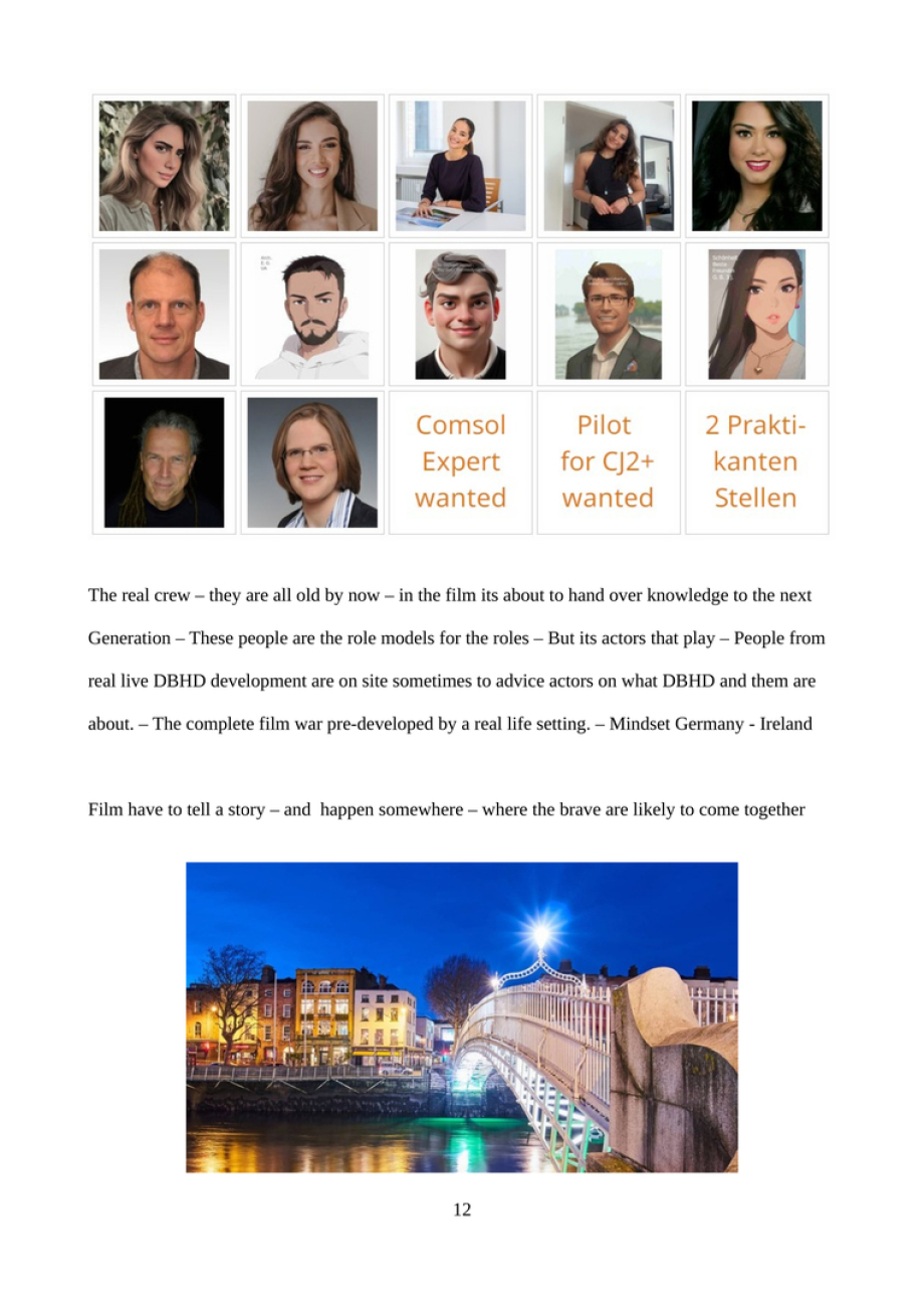 DBHD on Clonhugh Lodge - Film-Script - Drehbuch für Mehrteiler Film Clonhugh Lodge DBHD