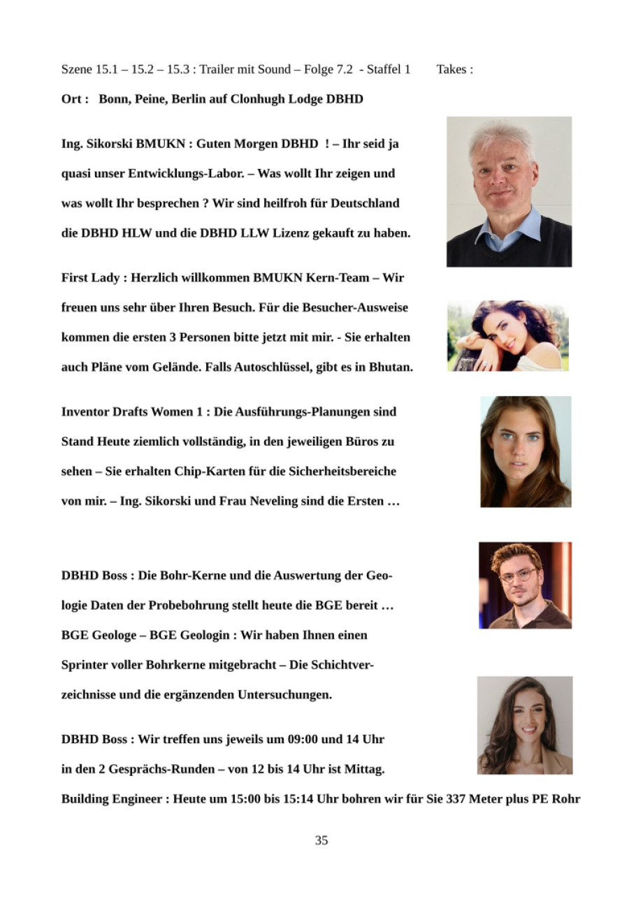 DBHD on Clonhugh Lodge - Film-Script - Drehbuch für Mehrteiler Film Clonhugh Lodge DBHD