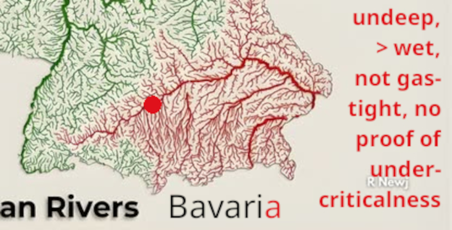 BGE NICHT Endlager bei Ulm in B-W und Bayern entwässert in die Donau bis ins schwarze Meer