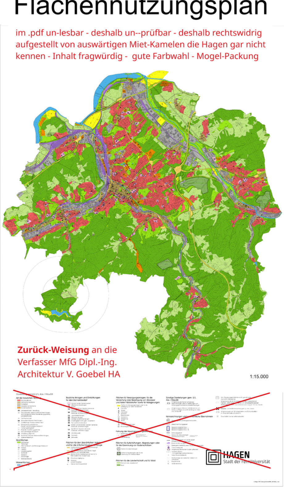 Stadtverwaltung Hagen verarscht die Architektur-Planer