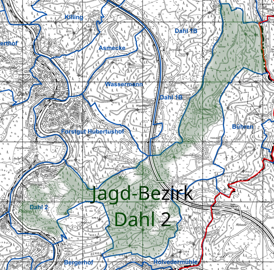 Jagd-Revier Hagen Dahl 2 neu zu verpachten