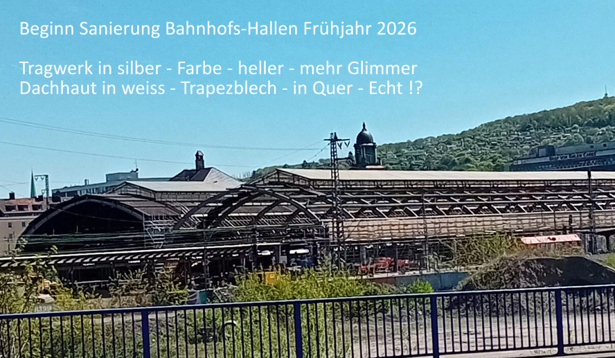 Sanierung Bahnhofs-Hallen HBF Hagen - Stand April 2026