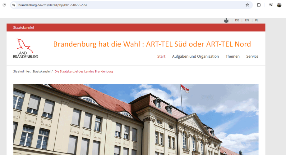 Endlager in Deutschland - Gewinner ist Süd-Brandenburg - Wir bauen ART-TEL 2.1 HLW Endlager im Steinsalz Flach