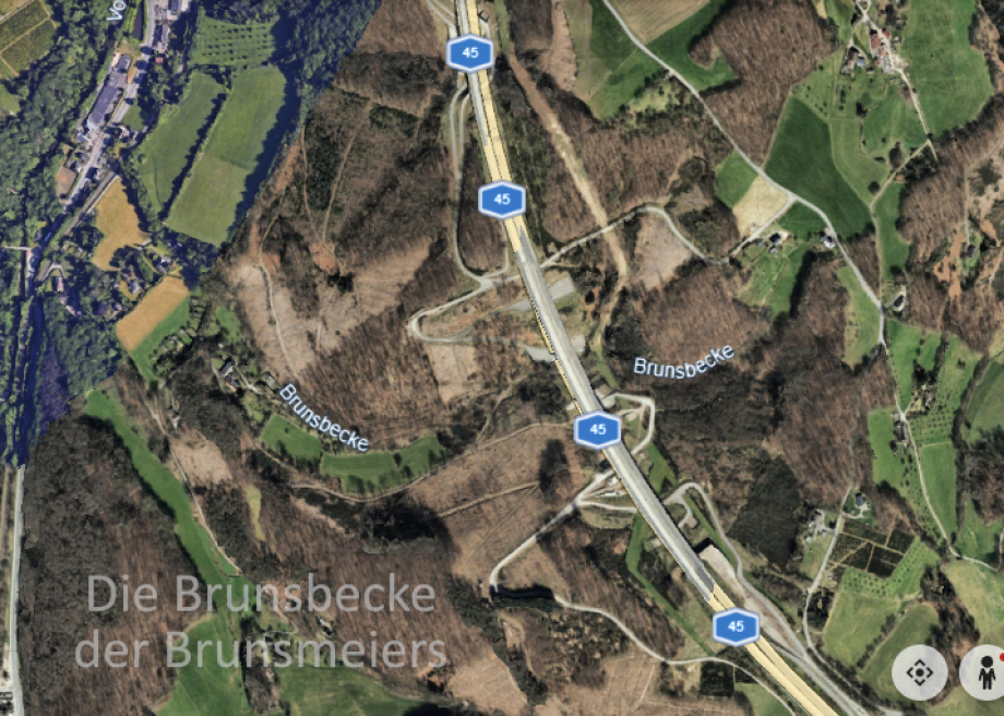 Klaus Brunsmeier - Erbe - lebt ganz gut von der Ansiedlung der A45 auf der Brunsbecke der Brunsmeiers