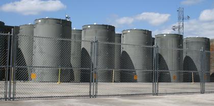 spend fuel containers