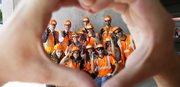 Bouygues tunnel and mining workers team - great