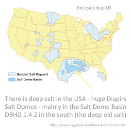  deep huge salt in the south of the US