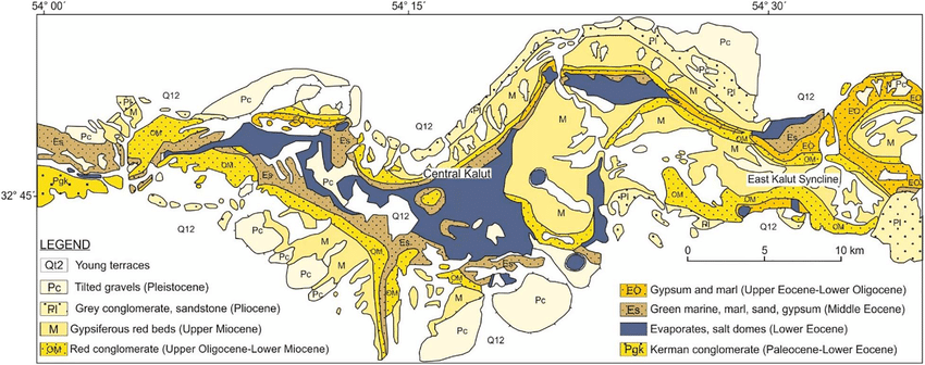 Geological-map-of-Cenozoic-rocks-in-the-Kalut-basin-Modified-from-Haghipour-et-al