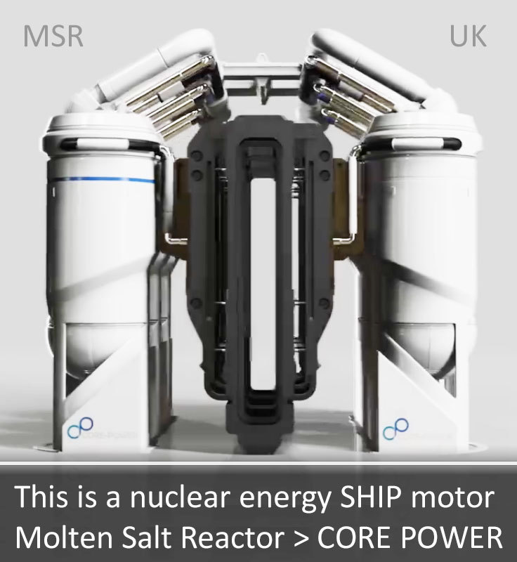MSR Units from Core Power UK go directly into DBHD geological storage after use