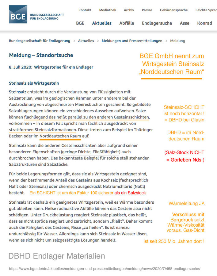 >>> BGE also mention "Norddeutscher Raum" for GDF Germany DBHD is located in "Norddeutscher Raum" bei Glasin in Germany #DBHD #Norddeutschland #GDF #nuclearrepository 