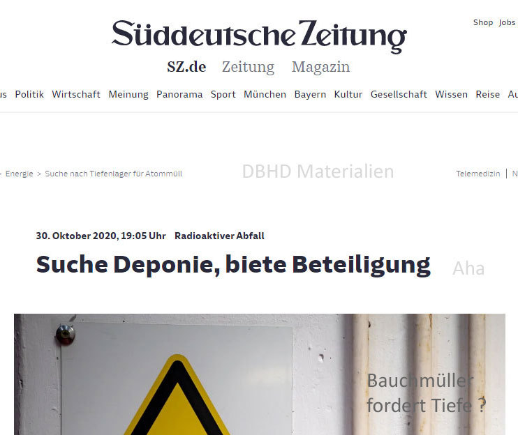>>> award winning journalist from the biggest newspaper for south Germany writes a title after saying nothing for 1 year ! - "Suche Deponie - biete Beteiligung" - a day later Ing. Goebel was contacted by US Mafia - #Bauchmüller #SZ #Germany #GDF #Discussi