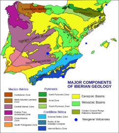 Geologie Spanien