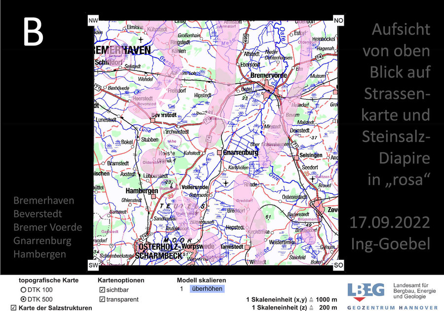 Endlager-Fähige Geologie im Raum Bremer-Voerde bei Beverstedt - Geologie-Nachweis für Entsorungs-Vorsorge-Nachweis