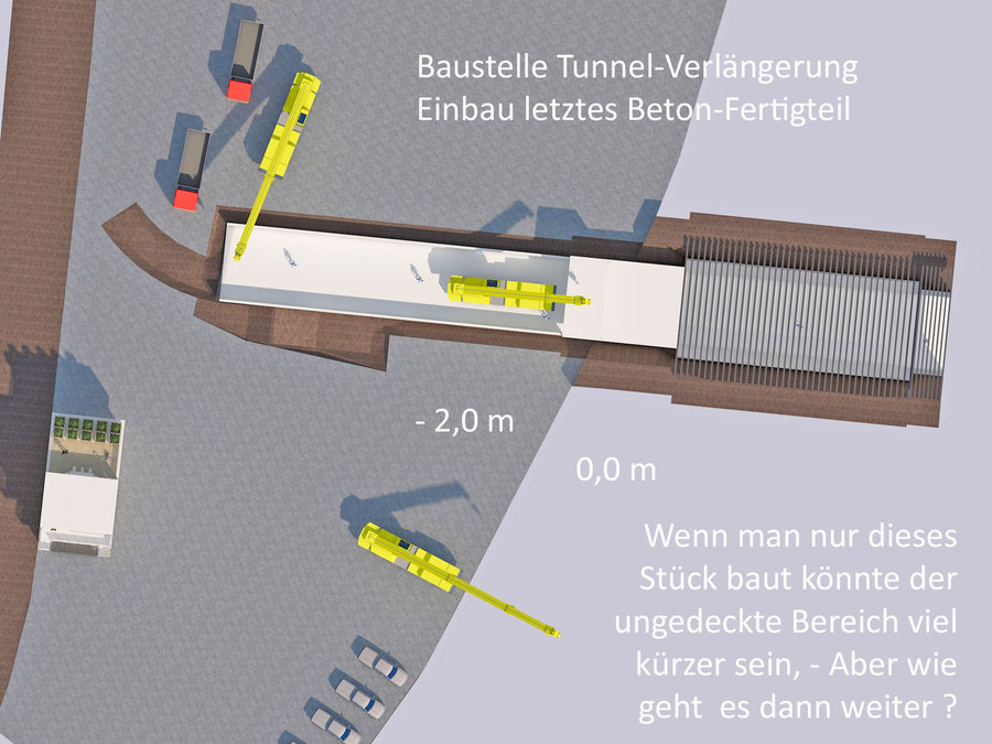 DB Tunnel Verlängerung in Elementbauweise Ing. Goebel Hagen
