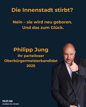 Philipp Jung OB Kandidat Hagen 
