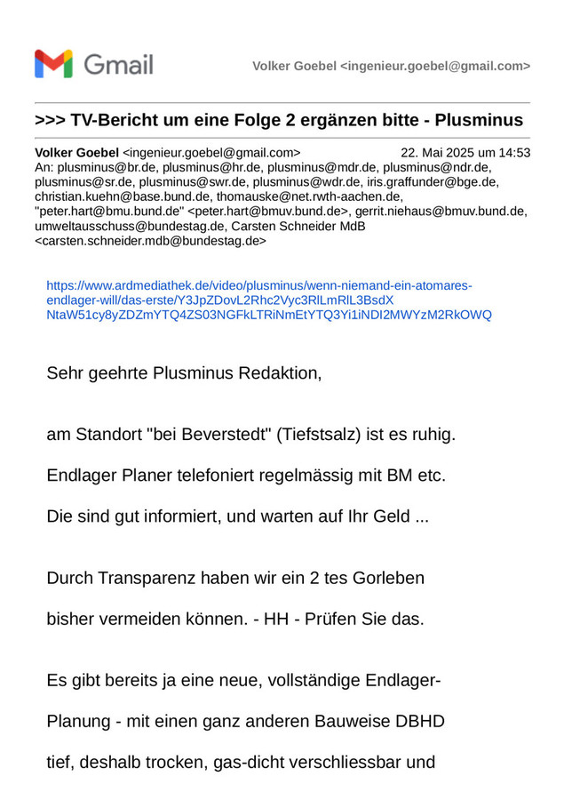 Plus Minus - Peinelich - das ist doch keine Fernseh-Redaktion