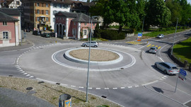 Kreisverkehre in Tälern schwierig