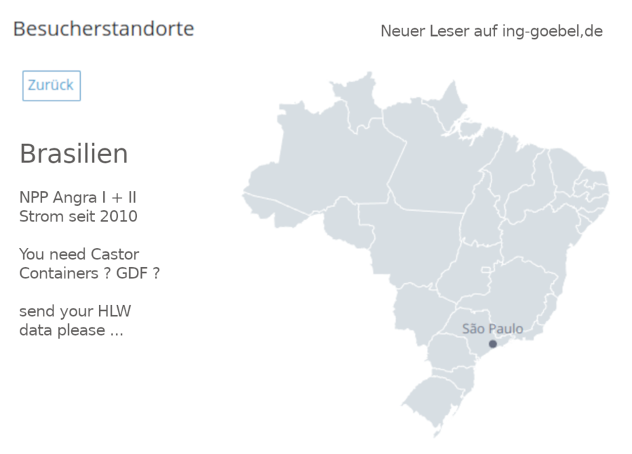 Internationale Beziehungen DBHD Ing. Goebel  - GDF - All HLW has to go deep into all salt - World-Consensus - Build