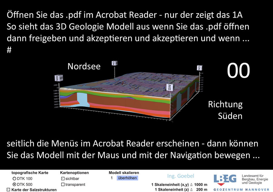 Findung von Endlager-Geologien und deren Beschreibung - hier am Beispiel Steinsalz Norddeutschaland bei Bad Bederkesa