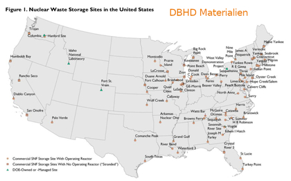 >>> This is the main US nuclear waste - SPENT FUEL - interim storage locations - WIPP US in salt is fine for MLW, LLW - DBHD cares for HLW - The US DBHD GDF geologies are in Texas and Louisiana - 90.000 Mg ! - DOE got 56 Bio USD on GDF accounts. - Start w