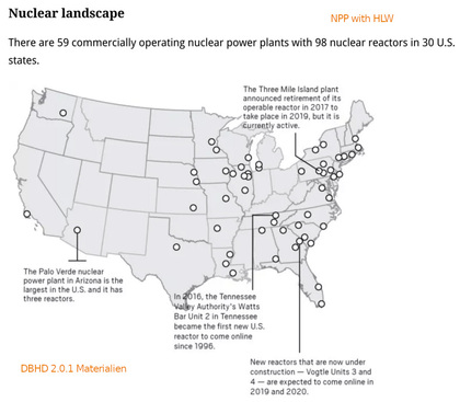 >>> This is the main US nuclear waste - SPENT FUEL - interim storage locations - WIPP US in salt is fine for MLW, LLW - DBHD cares for HLW - The US DBHD GDF geologies are in Texas and Louisiana - 90.000 Mg ! - DOE got 56 Bio USD on GDF accounts. - Start w