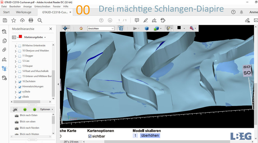 Geologie Winner 1 und 2 - bei Bad Bederkesa