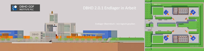 Die DBHD Grundrisse enthalten mehr Medien und sind weniger eng - Aber die Tübbing Wandstärken sind noch anzupassen 