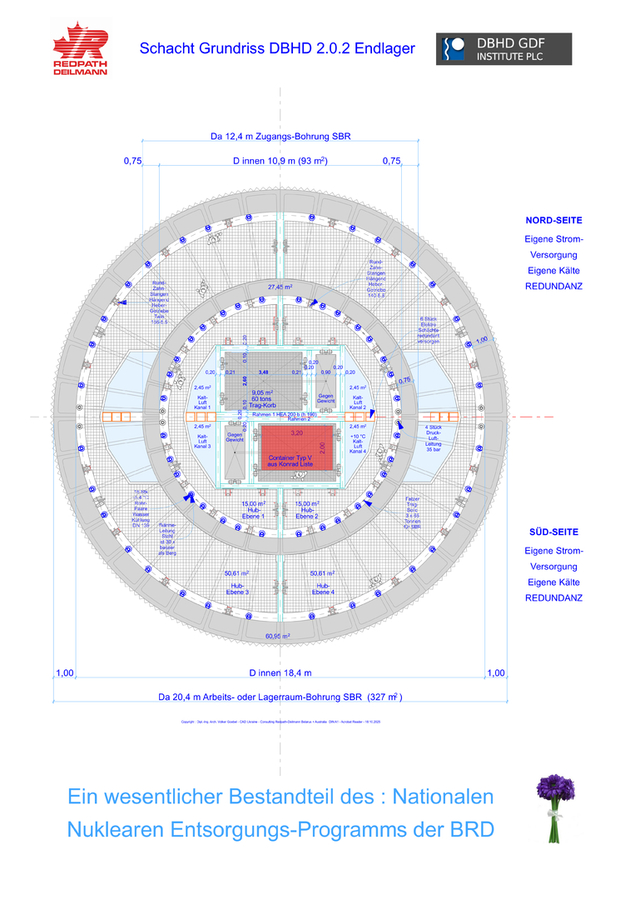 DBHD 2.0.2 Endlager -Schacht-Grundriss