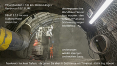 Baubeginn Cigeo Frankreich BURE Sediment-Gestein mit TonAnteil - bald nass