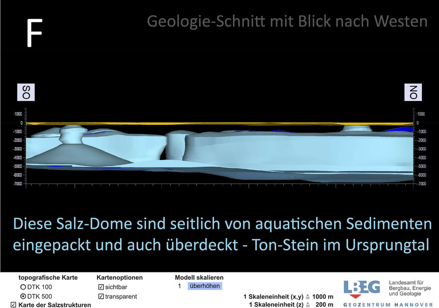 Endlager-Fähige Geologie im Raum Bremer-Voerde bei Beverstedt - Geologie-Nachweis für Entsorungs-Vorsorge-Nachweis