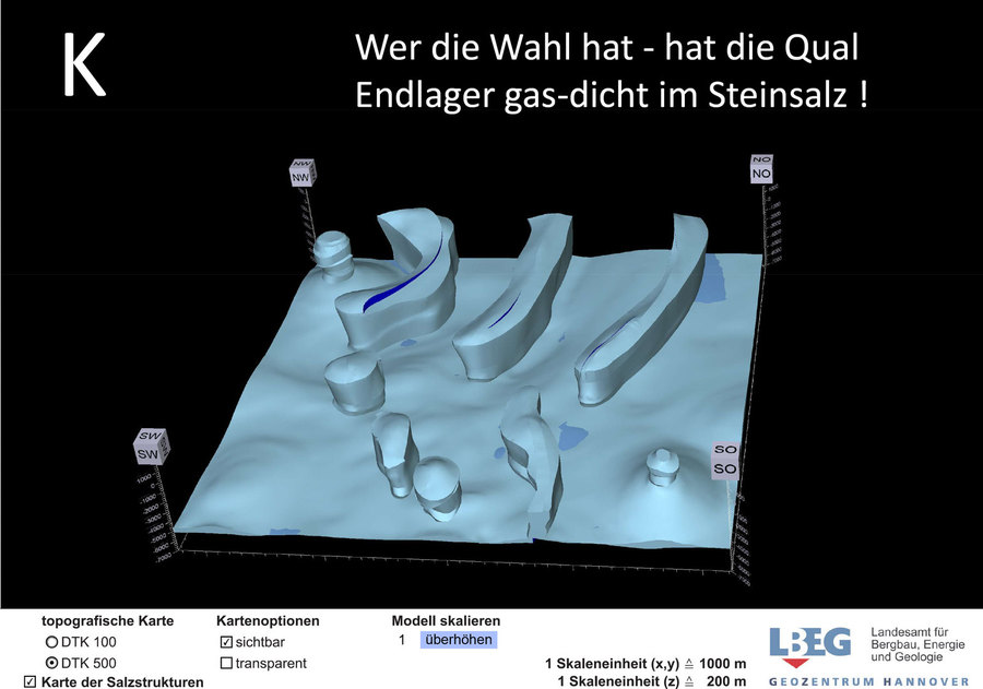 Endlager-Fähige Geologie im Raum Bremer-Voerde bei Beverstedt - Geologie-Nachweis für Entsorungs-Vorsorge-Nachweis