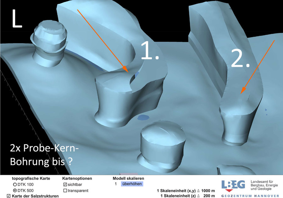 Endlager-Fähige Geologie im Raum Bremer-Voerde bei Beverstedt - Geologie-Nachweis für Entsorungs-Vorsorge-Nachweis